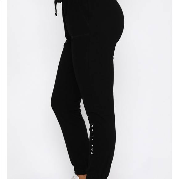 White fox sweatpants - Picture 3 of 5